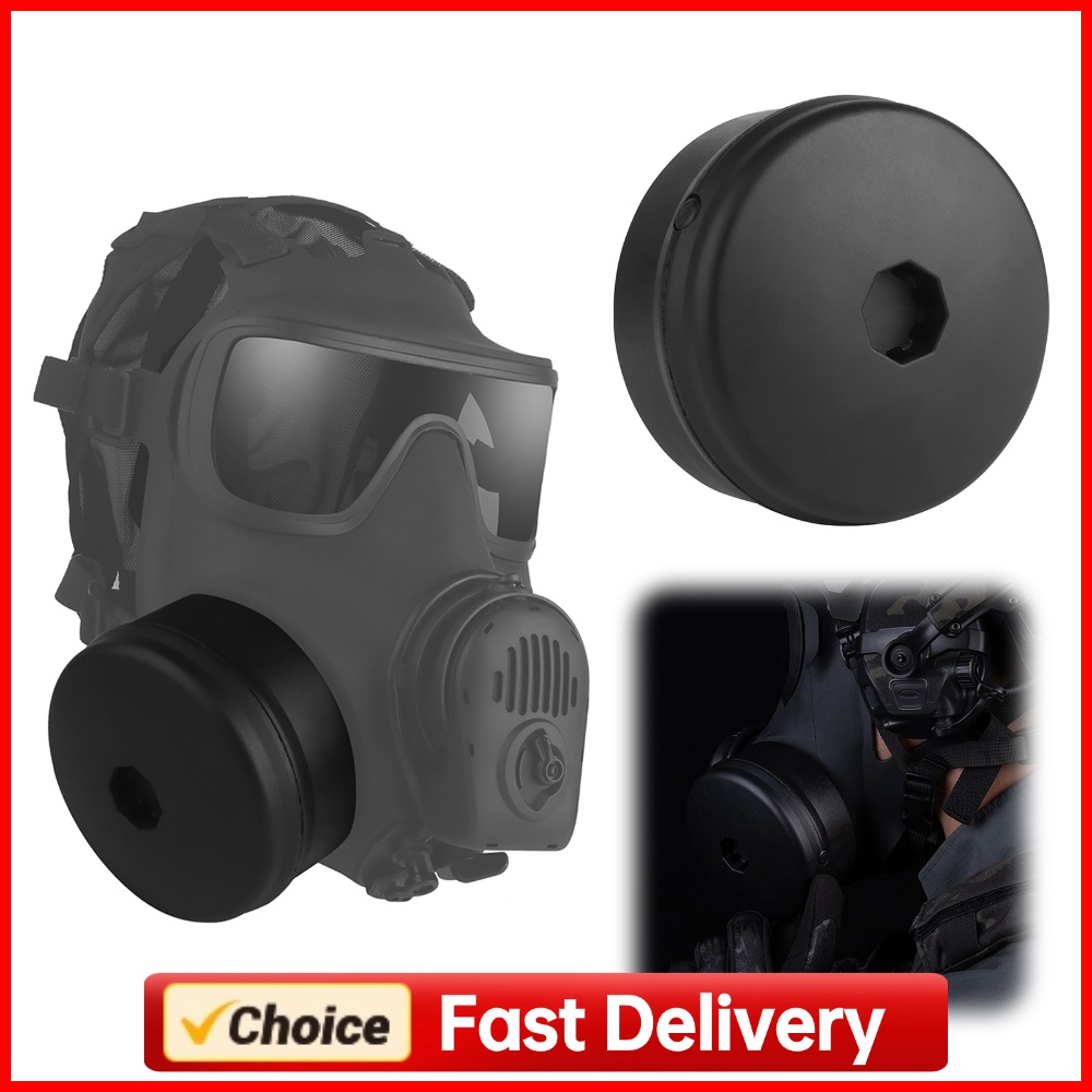 Prop En Cosplay - Filter Masker FM53, Tabung Nilon Hitam,