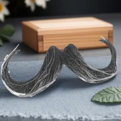 Easy Cosplay Prop - Janggut Palsu Realistis, Kumis Mirip Asli