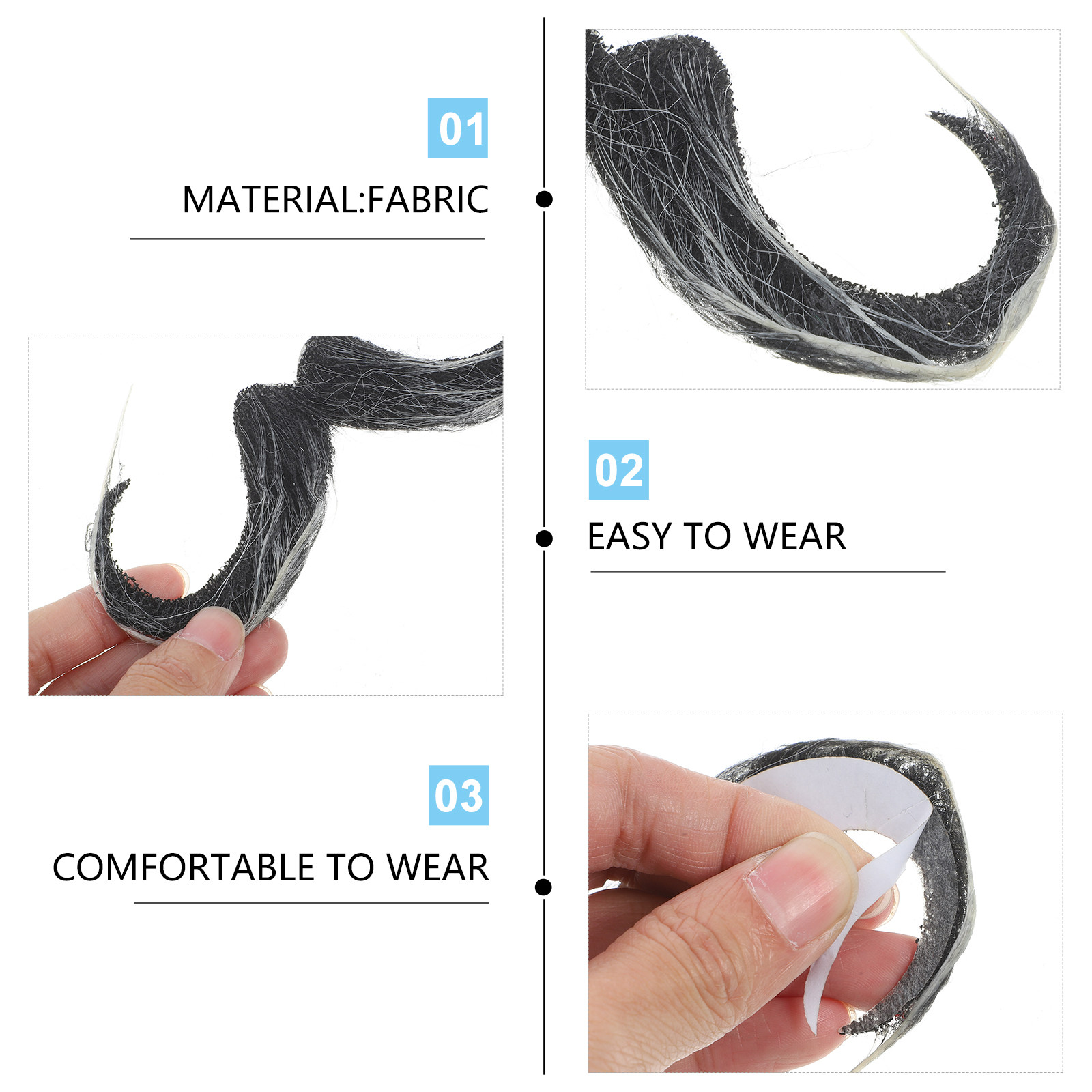 Janggut Palsu Realistis, Kumis - Easy Cosplay Prop ulasan dan harga