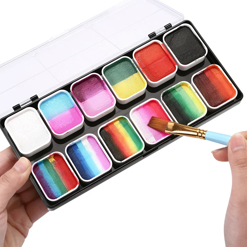 Kit lukis wajah tubuh multiwar - Cosplay Prop Paint ulasan dan harga