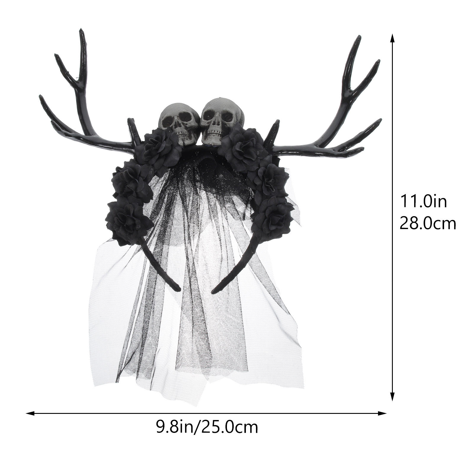Bando Bertema Tanduk Rusa untu - Easy Cosplay Prop ulasan dan harga