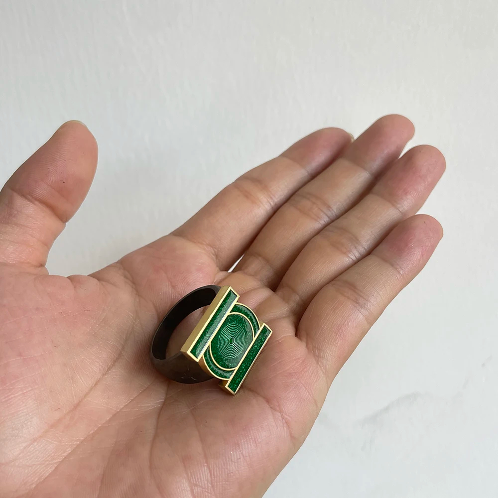Cincin Green Lantern Corps Bar - Cosplay Fire Prop ulasan dan harga