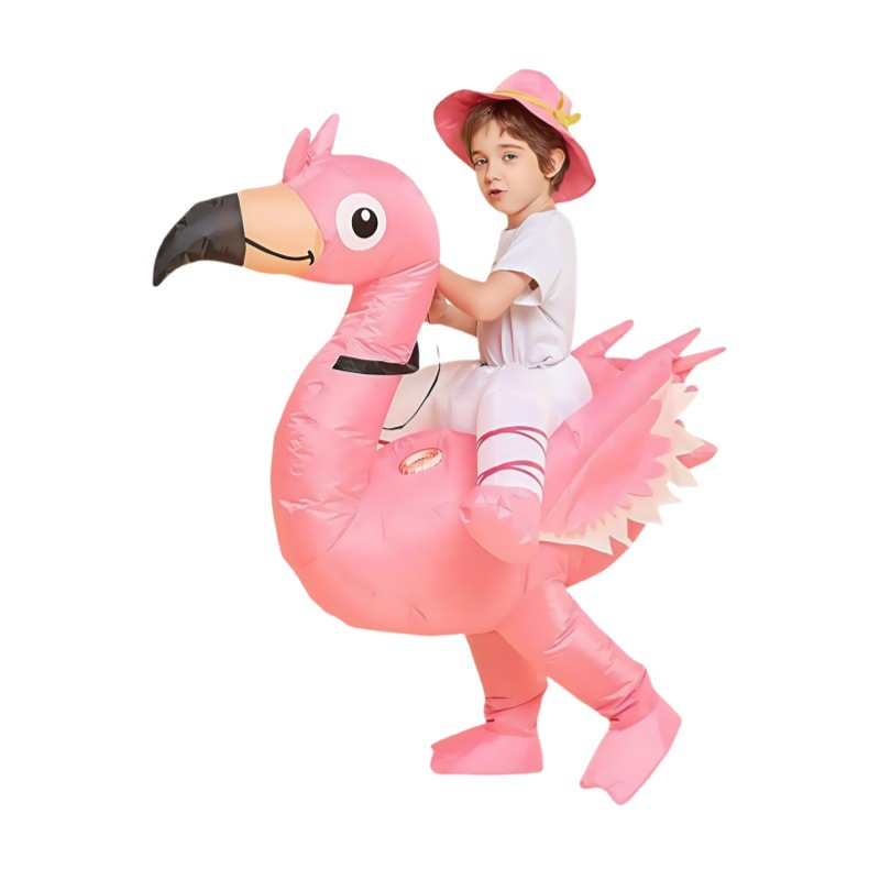 Kostum Tiup Flamingo Merah Mud - Cosplay Prop ulasan dan harga