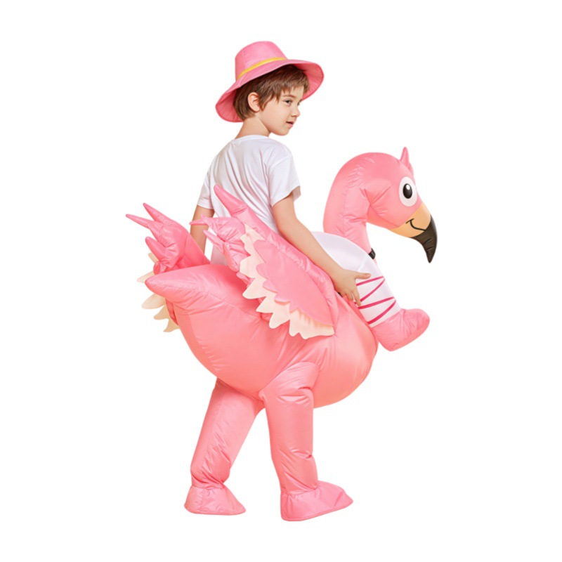 Kostum Tiup Flamingo Merah Mud - Cosplay Prop ulasan dan harga