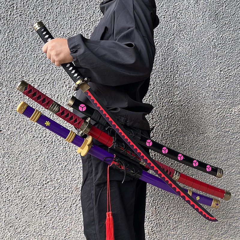 Pedang Katana Roronoa Zoro 40  - Cosplay Prop Dagger ulasan dan harga