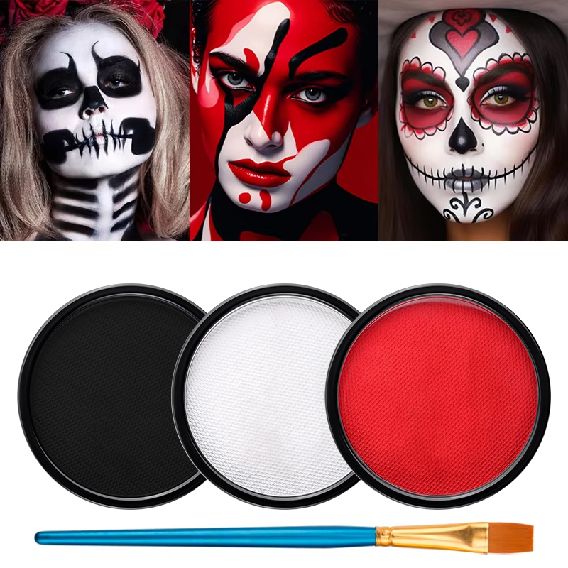 3pcs Set Cat Wajah Berbasis Ai - Cosplay Prop Paint ulasan dan harga