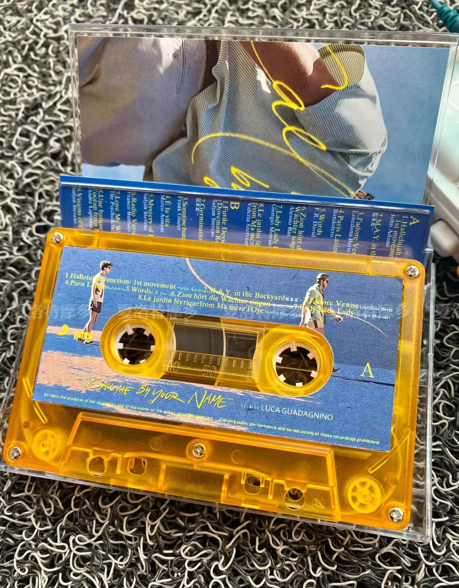 Kaset Musik Film Call Me by Yo - Cosplay Prop ulasan dan harga