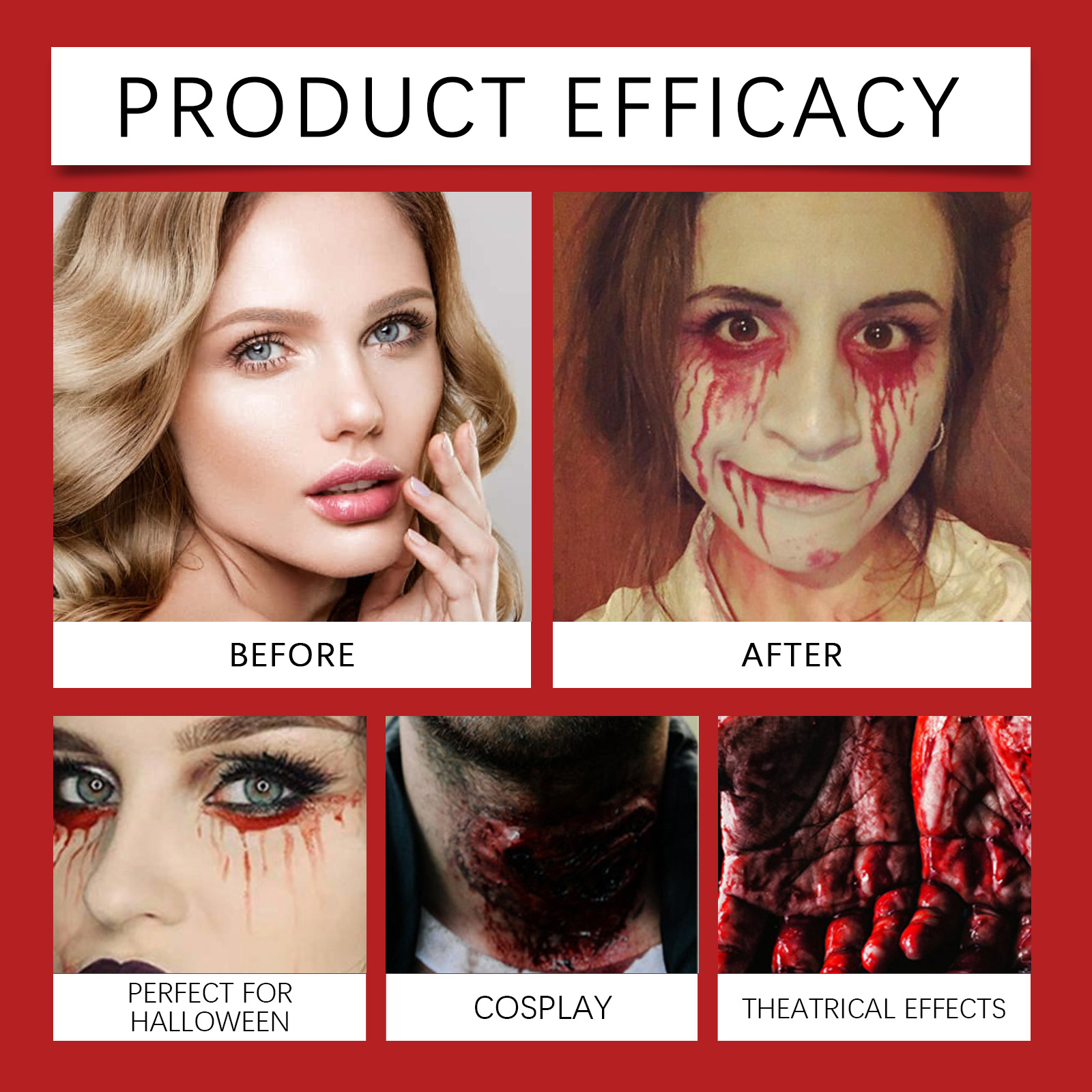 Semprotan Darah Palsu Profesio - Cosplay Prop Paint ulasan dan harga