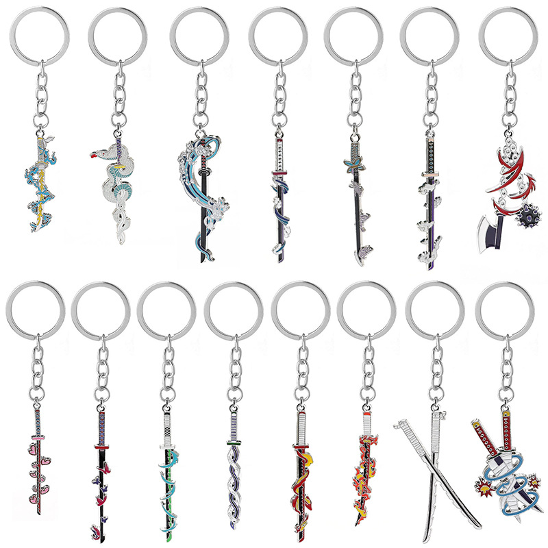 15 Gaya Gantungan Kunci Anime  - Cosplay Prop Dagger ulasan dan harga