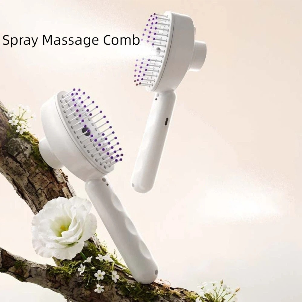 Sisir Pijat Semprotan Cahaya M - Hair Spray Color ulasan dan harga