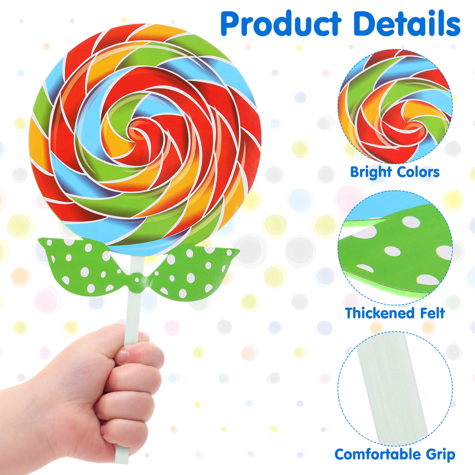 5 Buah Properti Lollipop Berbe - Easy Cosplay Prop ulasan dan harga